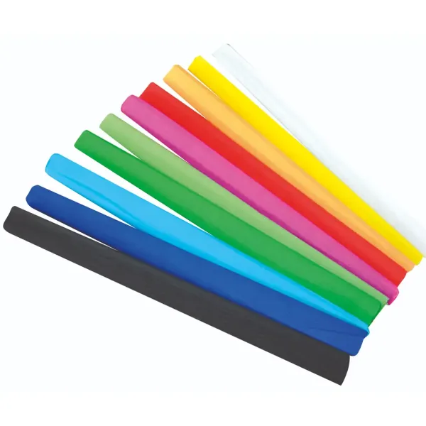 PlayBox: Zestaw kolorowych bibuł 10 sztuk 50x200cm zdjęcie 1
