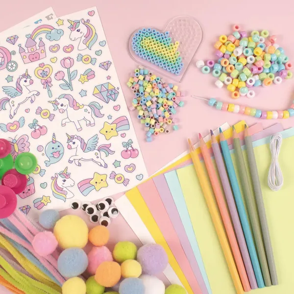 PlayBox: Zestaw kreatywny do rękodzieła w pastelowych kolorach zdjęcie 3