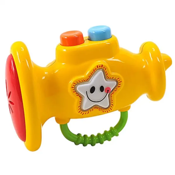 Playgo: Dziecięcy instrument muzyczny z dźwiękiem trąbki. zdjęcie 2
