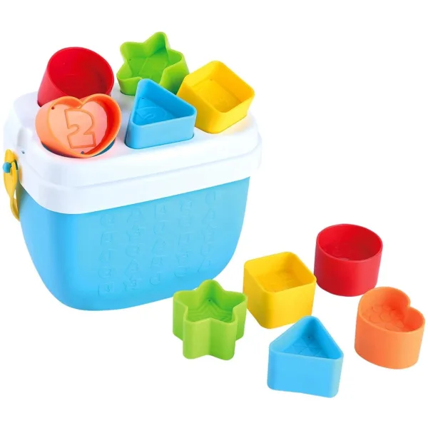 Playgo: Kolorowy sorter kształtów z wiaderkiem zdjęcie 2