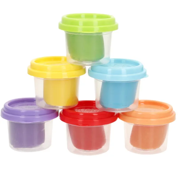 Playgo: Zestaw kolorowej ciastoliny Jednorożec 6x56g zdjęcie 5