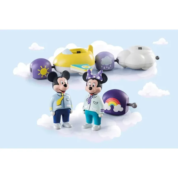 Playmobil 1.2.3 & Disney: Myszka Miki i Minnie z samolotem chmurkowym (71320) zdjęcie 2