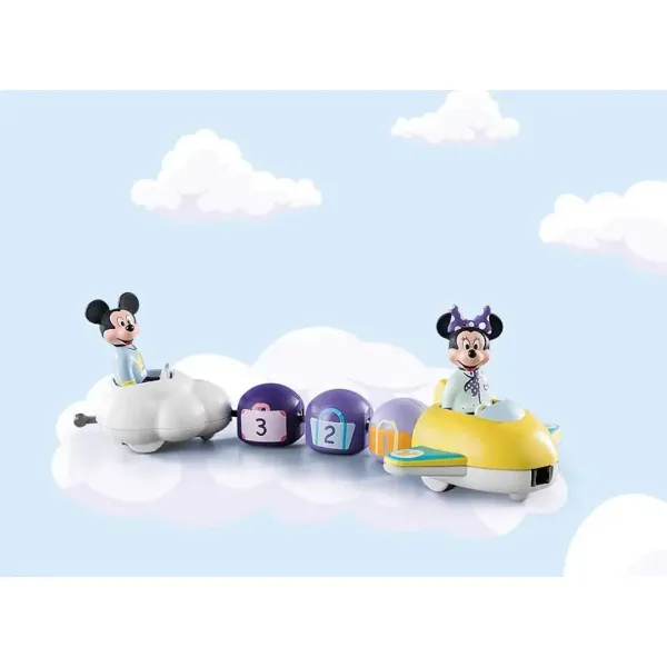 Playmobil 1.2.3 & Disney: Myszka Miki i Minnie z samolotem chmurkowym (71320) zdjęcie 3