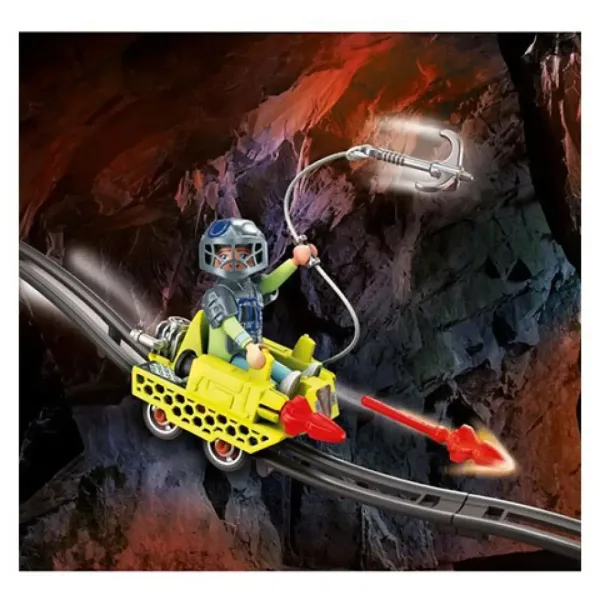 Playmobil: Dino Rise Mine Cruiser okręt wojenny (70930) zdjęcie 2