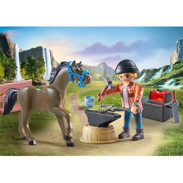 Playmobil: Kowal Ben i Achilles (71357) zdjęcie 3