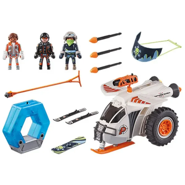 Playmobil: Top Agents - Pojazd Śnieżny SPY TEAM (70231) zdjęcie 2