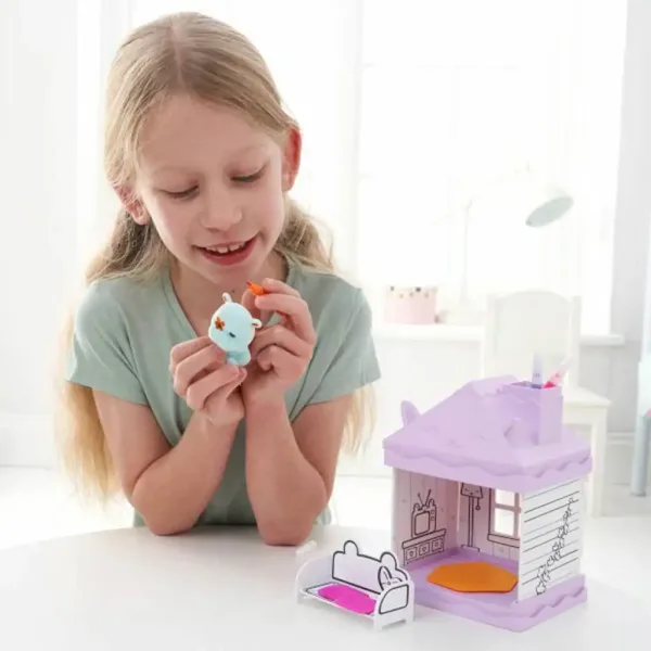 Playmonster: Zestaw do zabawy Fuzzikins salon hipopotama zdjęcie 3