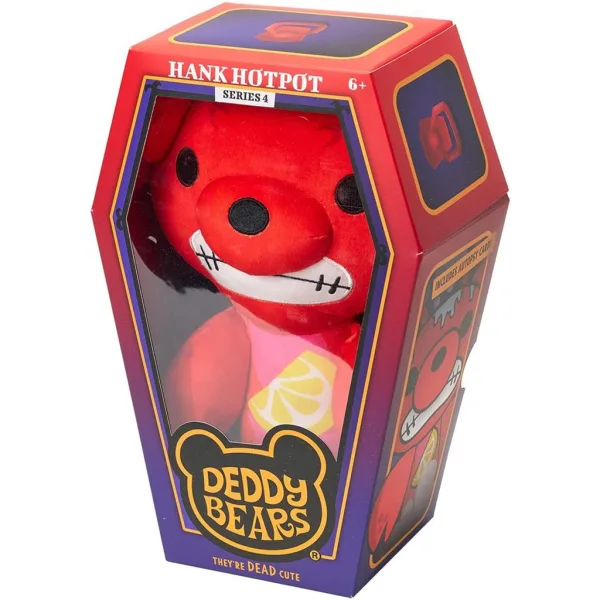 Pluszowy Deddy Bear Hank w trumience, seria 4, 30 cm – Hank Hotpot zdjęcie 2