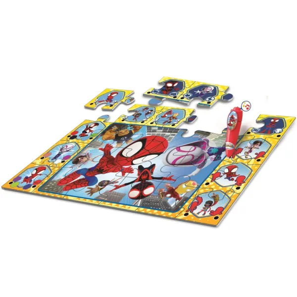 Póki i cudowni przyjaciele — interaktywne puzzle podłogowe, 24 elementy - Clementoni zdjęcie 2