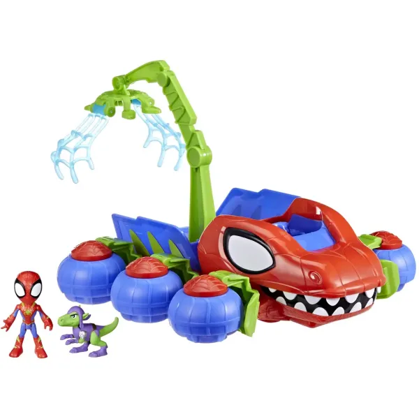 Póki i jego wspaniali przyjaciele: Samochód Crawler Póki z figurką Raptora - Hasbro zdjęcie 3