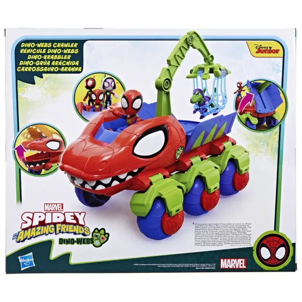 Póki i jego wspaniali przyjaciele: Samochód Crawler Póki z figurką Raptora - Hasbro zdjęcie 4