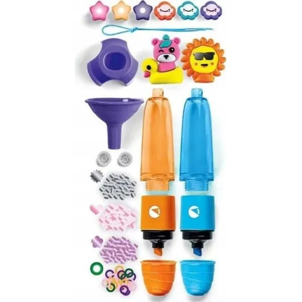 Idea! Szalone lato mini zestaw do tworzenia zakreślaczy - Clementoni zdjęcie 2