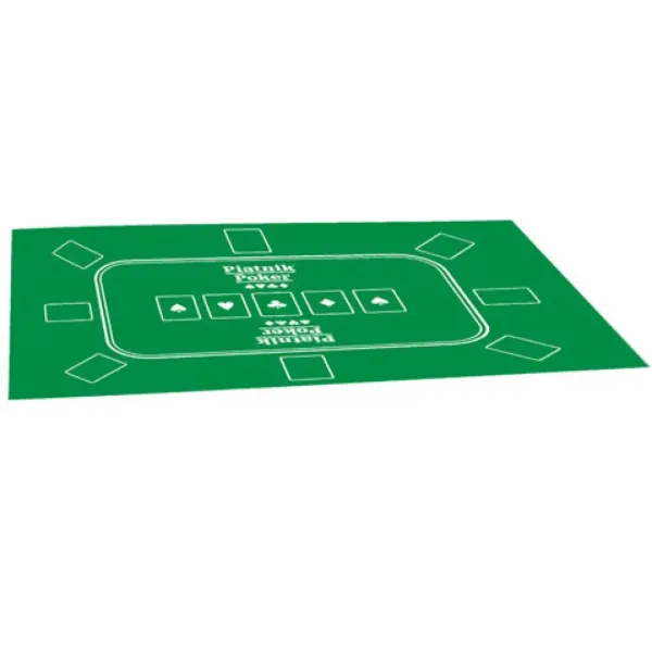 Powierzchnia do gry w pokera z filcu 60 x 90 cm - Piatnik zdjęcie 2