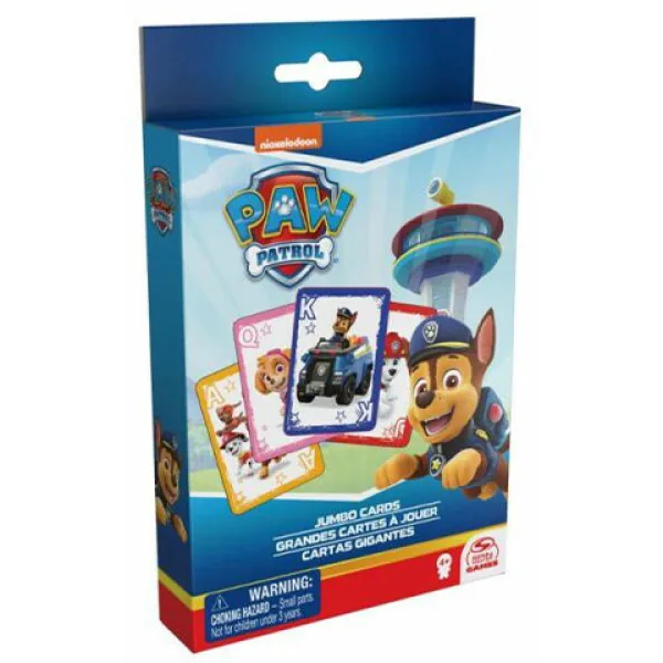Psi Patrol Jumbo karty do gry - Spin Master zdjęcie 2
