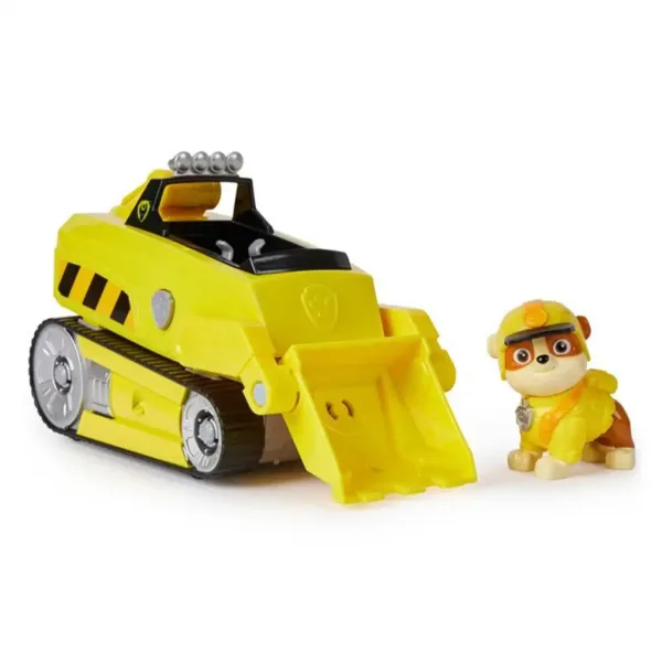 Psi Patrol: Jungle Pups figurka Rubble z pojazdem nosorożca - Spin Master zdjęcie 3