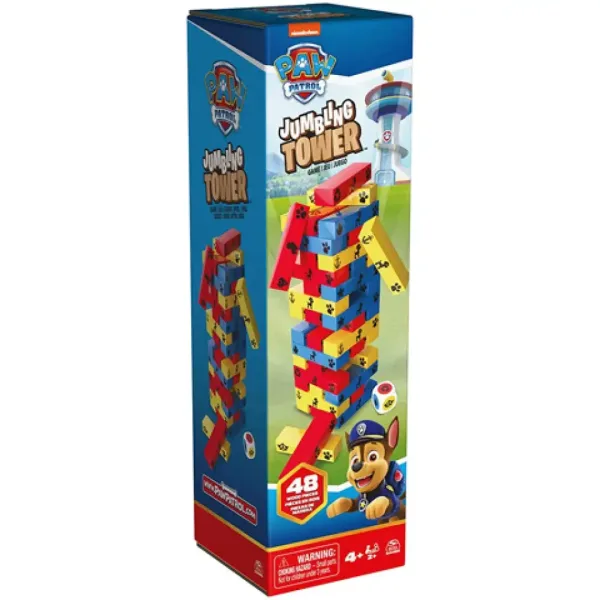 Psi Patrol: Kolorowa wieża jenga - Spin Master zdjęcie 1
