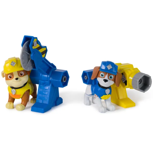 Psi Patrol: Rubble i jego ekipa – pieski Wheeler i Rubble z narzędziami - Spin Master zdjęcie 3