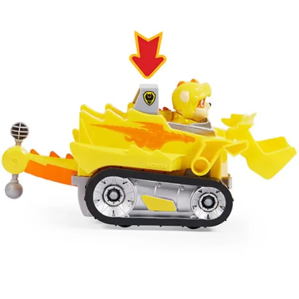 Psi Patrol Rycerze: Pojazd deluxe Rubble - Spin Master zdjęcie 3
