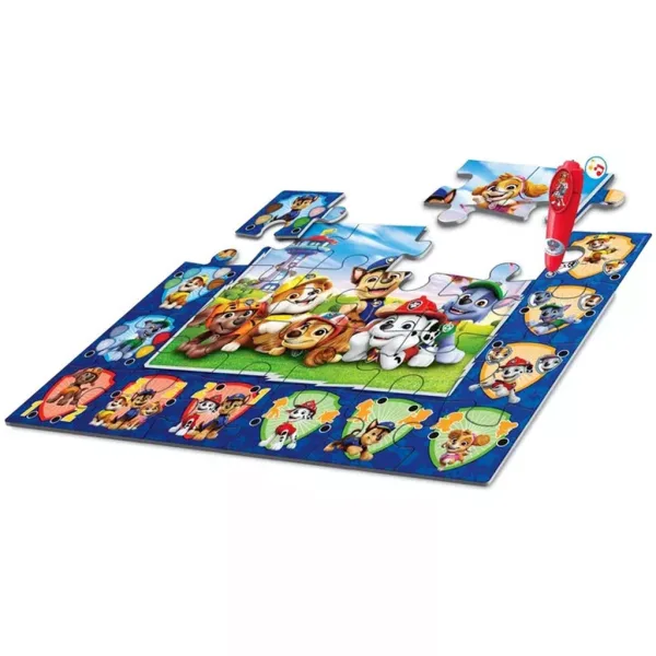 Psi Patrol interaktywne puzzle podłogowe, 24 elementy - Clementoni zdjęcie 2