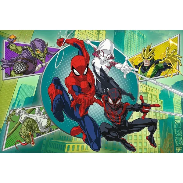 Puzzle 100-elementowy Spider-Man i przyjaciele - Trefl zdjęcie 2