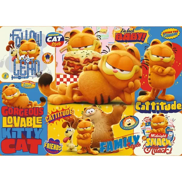 Puzzle 1000 elementów Garfield - Trefl zdjęcie 2