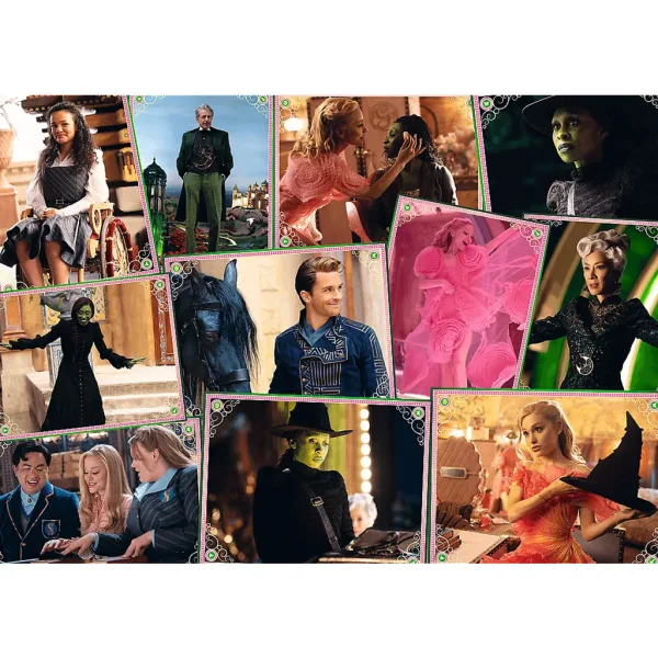 Puzzle 1000 elementów z filmowymi scenami z Wicked - Trefl zdjęcie 2