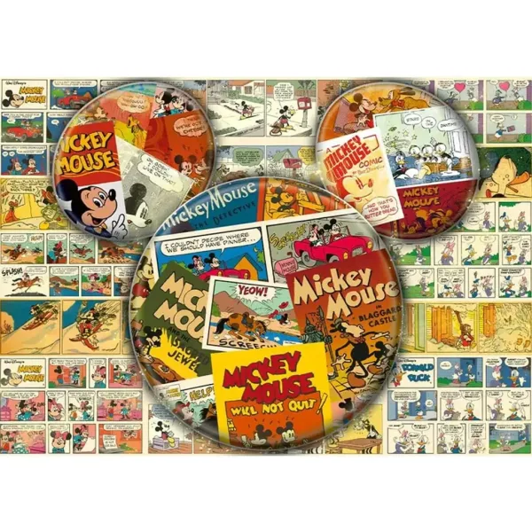 Puzzle 1000-elementowe z komiksem o Myszce Miki – Trefl zdjęcie 2