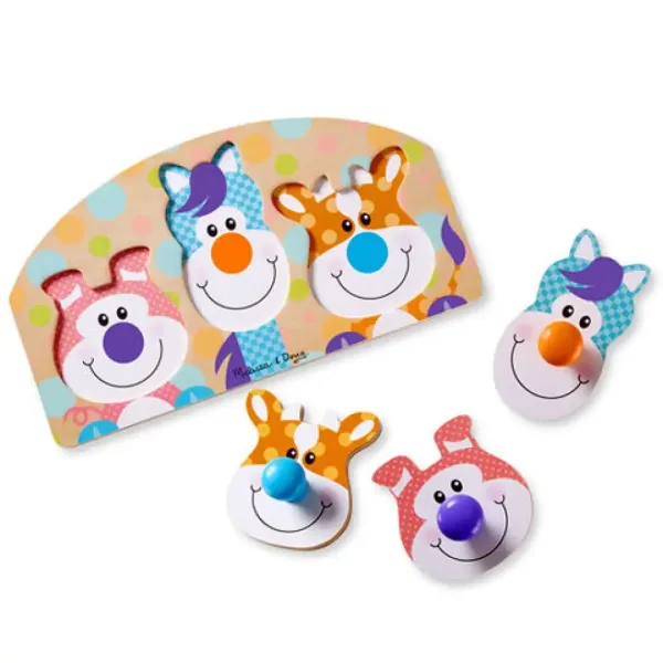 Puzzle kształtów Farma - Melissa & Doug zdjęcie 2