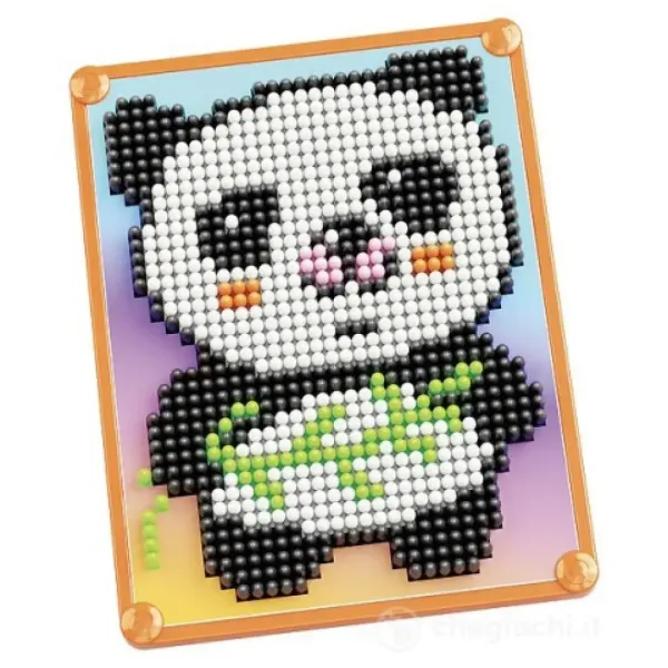 Quercetti: Pixel Art Panda – mozaika z pinezkami zdjęcie 2