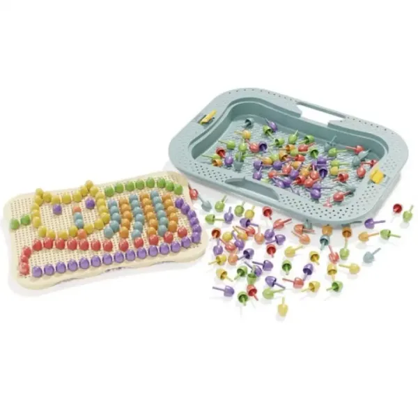 Quercetti: Play Bio Fantacolor Design 162-elementowy zestaw kołeczków zdjęcie 2