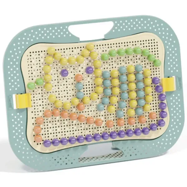Quercetti: Play Bio Fantacolor Design 162-elementowy zestaw kołeczków zdjęcie 3