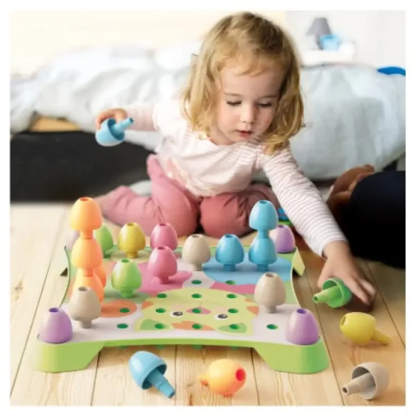 Quercetti: Play Eco Jumbo Peggy Evo zestaw 41 sztuk zdjęcie 2