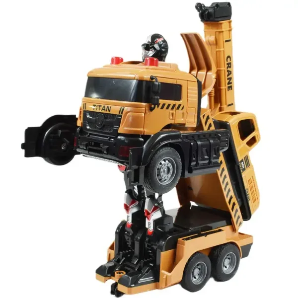 RC Autobot Titan zdalnie sterowany robot przekształcający się w dźwig 27MHz 26cm zdjęcie 4