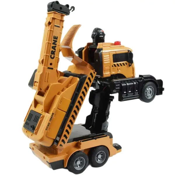 RC Autobot Titan zdalnie sterowany robot przekształcający się w dźwig 27MHz 26cm zdjęcie 5