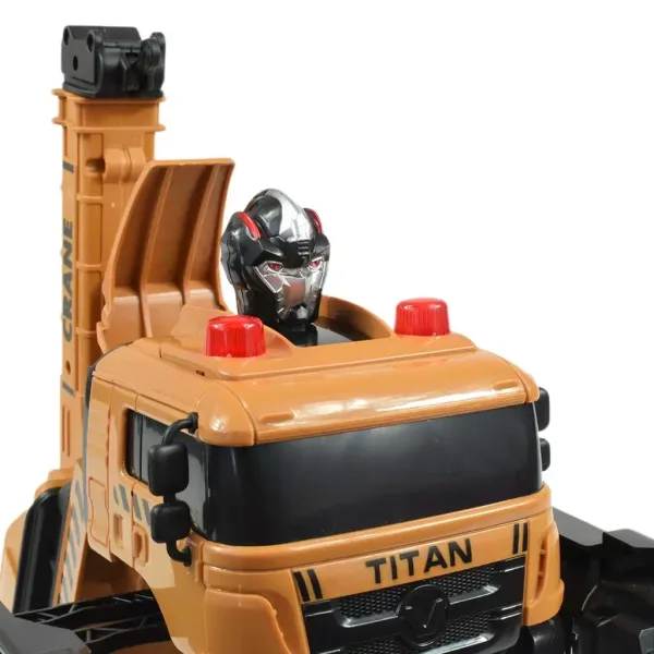 RC Autobot Titan zdalnie sterowany robot przekształcający się w dźwig 27MHz 26cm zdjęcie 6