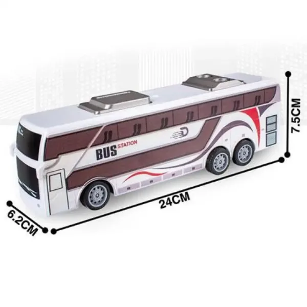 RC Autobus Miejski z oświetleniem 27MHz, skala 1:32, 25 cm zdjęcie 4