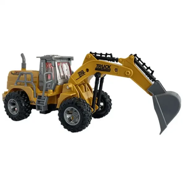 RC Koparka zdalnie sterowana z efektami świetlnymi w skali 1/30, 24 cm zdjęcie 2
