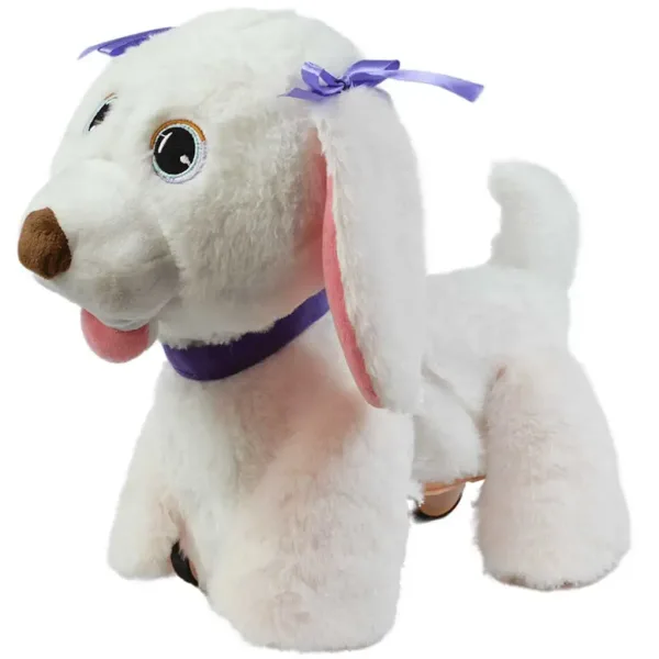 RC Uroczy Zwierzak: Zdalnie sterowany interaktywny pluszowy pies labrador z akcesoriami 2,4 GHz 40 cm zdjęcie 2