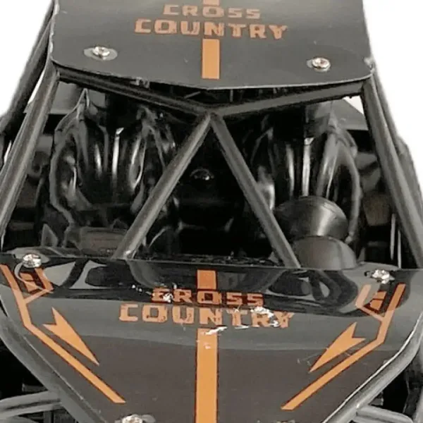 RC Zdalnie sterowany Jeep Cross Country z bocznym ruchem, zawieszeniem sprężynowym i efektami świetlnymi 21 cm 2,4 GHz zdjęcie 4