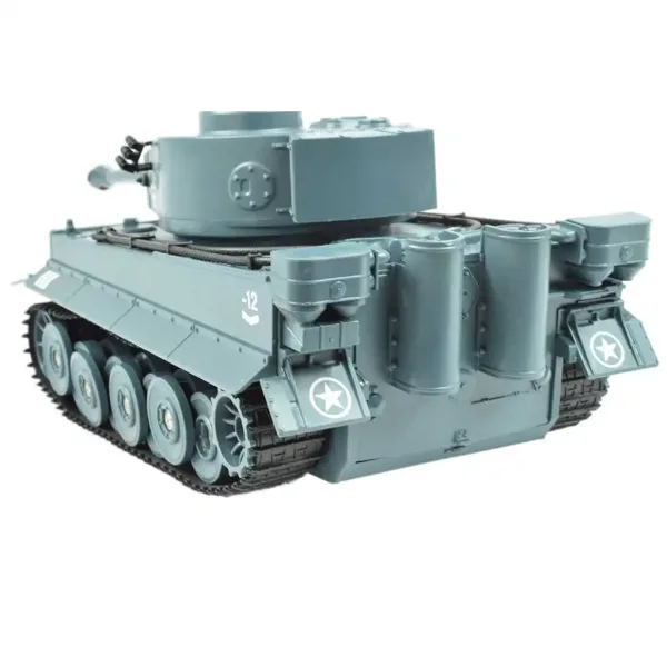 RC czołg niemiecki Tygrys z realistycznymi funkcjami, skala 1:30, 2,4GHz, 30 cm zdjęcie 3