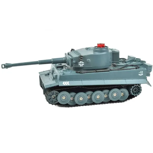 RC czołg niemiecki Tygrys z realistycznymi funkcjami, skala 1:30, 2,4GHz, 30 cm zdjęcie 5