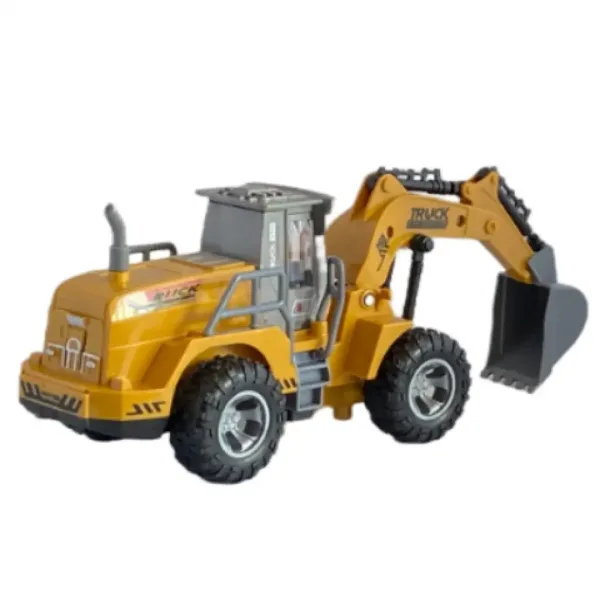 RC koparka zdalnie sterowana z światłami 27MHz 1/48 20cm zdjęcie 3