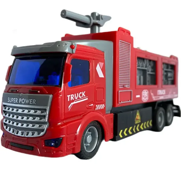 RC samochód strażacki z efektami świetlnymi w skali 1:48, 19 cm zdjęcie 4