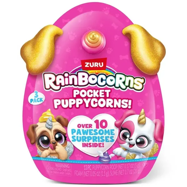 Rainbocorns: Niespodzianka Pocket Puppycorn - piesek w różnych wariantach 1 sztuka zdjęcie 1