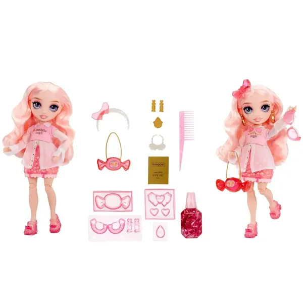 Rainbow Crystal Bella lalka modowa z akcesoriami do samodzielnego wykonania zdjęcie 2