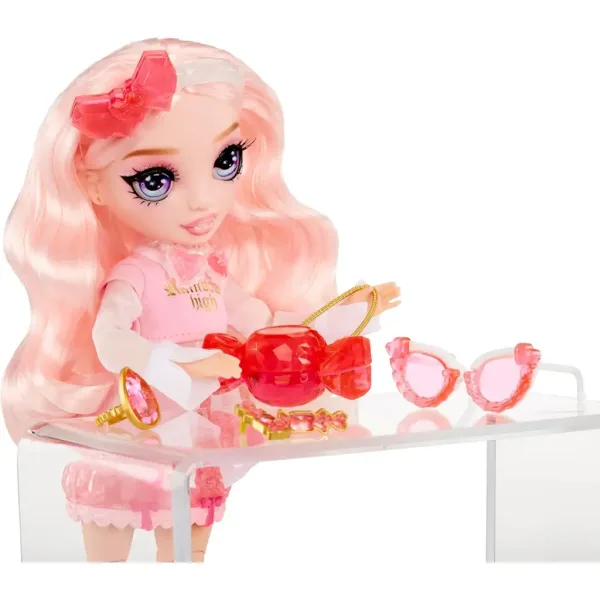 Rainbow Crystal Bella lalka modowa z akcesoriami do samodzielnego wykonania zdjęcie 4