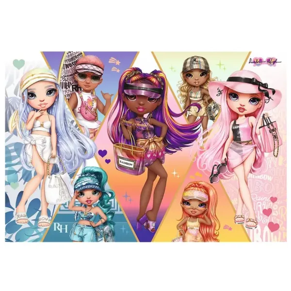 Rainbow High przyjaciółki puzzle 160 elementów - Trefl zdjęcie 2