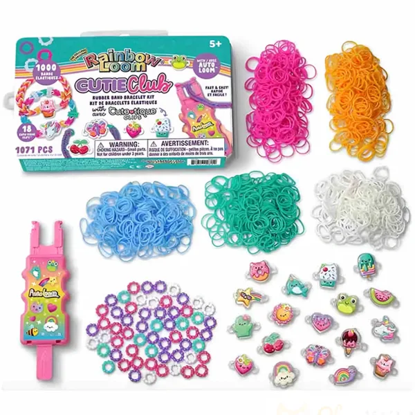 Rainbow Loom: Auto Loom – Cute-Tique zestaw do robienia gumowych bransoletek zdjęcie 2
