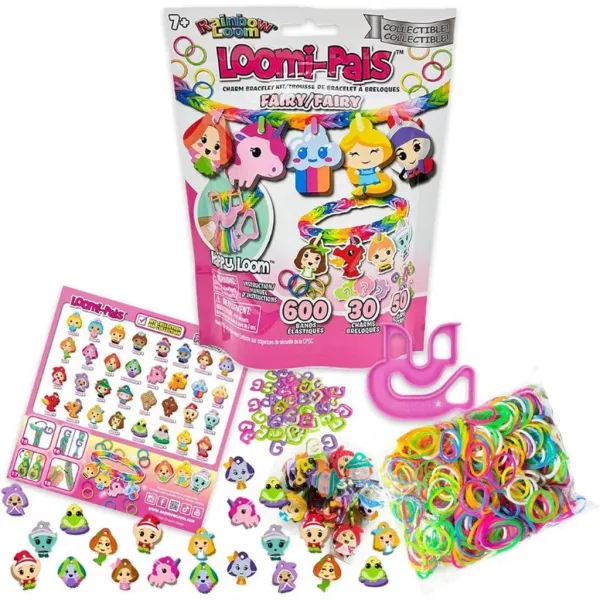 Rainbow Loom: Happy Loomi-Pals - Zestaw do tworzenia gumowych bransoletek Wróżki zdjęcie 2