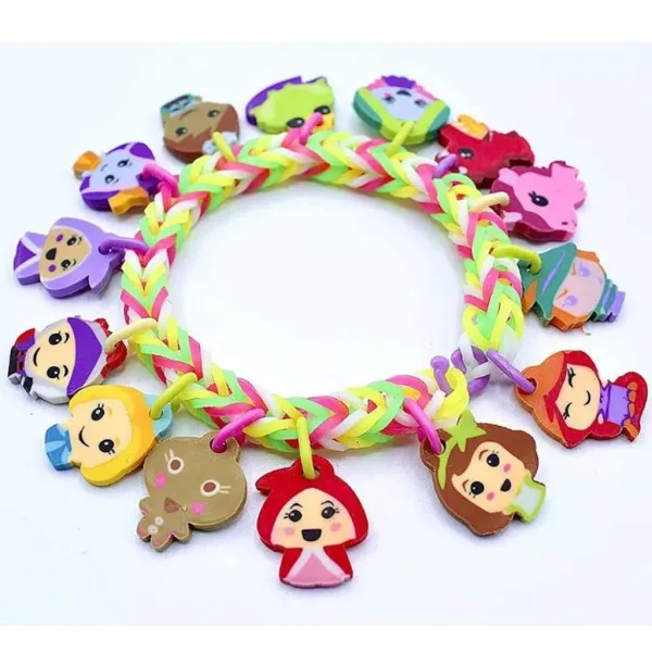 Rainbow Loom: Happy Loomi-Pals - Zestaw do tworzenia gumowych bransoletek Wróżki zdjęcie 3